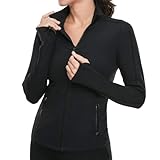 VUTRU Damen Laufjacke Sportjacke Trainingsjacke Langarm Fitness Yoga Atmungsaktive Jacke...