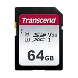 Transcend Highspeed 64GB SDXC Speicherkarte (für Digitalkameras; Bilder & Videos;...