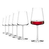Stölzle Lausitz Rotweinkelch Power 6er-Set I Hochwertige Wein Gläser optimal für...