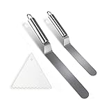 Neylokfen Winkelpalette Edelstahl Set Winkelpalette Torte Edelstahl Kuchenmesser Angled...