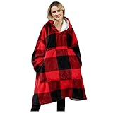 FELOVE Übergroße Hoodie Sweatshirt, Original Decke Sweatshirt, super weiche gemütliche...