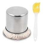 1 Satz Küche Pfannkuchenpfanne Öl Applikator Tropföl Pinsel Öl Abtropfmopp Lieferungen...