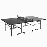 JOOLA Tischtennisplatte Black 13i Indoor Tischtennistisch klappbares Untergestell –...