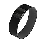 Power Ionics Turmalin Silikon Armband Herren Unisex Sportarmband für...