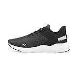 PUMA Unisex Disperse XT 2 Gymnastikschuh, Asphalt Black, 42.5 EU