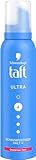 Schwarzkopf Taft Schaumfestiger Ultra (150ml), Haltegrad 4, Haarschaum für alle...