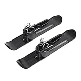 wisspair Schneeschlittenbrett, Strand-Skateboard, Universelle Skiplatte für Scooter,...