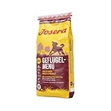 JOSERA Geflügel-Menü (1 x 12,5 kg) | Adult | Premium Trockenfutter für ausgewachsene...