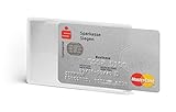 Durable Kreditkartenhülle (mit Rfid Schutz, RFID Blocking, Beutel à 3 Kartenhüllen)...