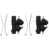 Kcvzitrds 2X Scuba Diving Universal Bcd Electric Inflator mit 45-Grad-Mundstück für...
