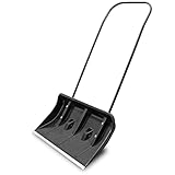 Bituxx Schneeschieber 80cm Schneeschaufel Schneewanne Schneeschild extra Breit mit...