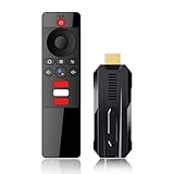 JUCHRZEY 8K Smart TV Stick 13.0 Set Top Box 2,4G & 5G WIFI6 2G + 16G Video Decodierung...