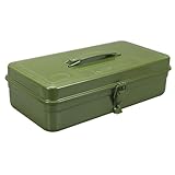 Werkzeugkoffer Portable， 19“ Metall-Werkzeugkoffer ， Heavy Duty Portable Tool Box...