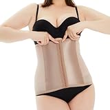 Rago Style 821 Taillenmieder mit Satin-Panel, Power-Mesh-Unterstützung, Hakenverschluss...