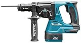 Makita Akku-Kombihammer für SDS-Plus 18 V im Makpac ohne Akku/Ladegerät...