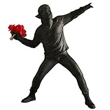 PIGPIGFLY Banksy Figur Skulptur,Figuren,Deko Wohnzimmer,Home Store Dekoration,...