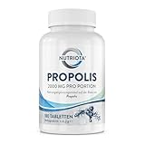 Propolis 1000mg | 180 hochdosiert Propolis Tabletten | Natürliche...