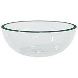 vidaXL Waschbecken, Becken für Badezimmer Waschraum Nasszelle, Aufsatzwaschbecken über...