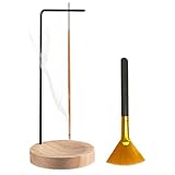 Umgedrehter Räuchergefäß, Räucherstäbchenhalter, Holz Basis Räuchergefäß, Incense...