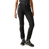 Regatta Damen Mountain Iii Wanderhose Hose, Schwarz, 36