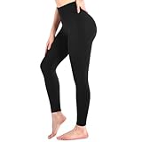 Sanpetix Hohe Taille weiche Leggings Damen, Frauen Dehnbare Hose für Damen,...