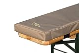 TwoTracks Premium Bierbankauflage BiBa Comfort 5cm 2er Set - 220 x 25 x...