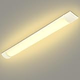 Dibaful 30W LED Feuchtraumleuchte Röhre Licht Kellerlampe Leuchtstofflampe 90cm Warmweiß...