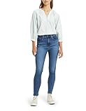 Levi's Damen 721 High Rise Skinny Jeans, Blue Wave Mid, Blau, 27W 34L