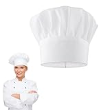 JPESYGFDK Kochen Kochmütze, Unisex Kochmütze Baumwolle, Unisex Baumwolle Küche...