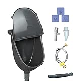 Urinal Urinalbecken Pissoir Mit Deckel Wandurinal Wandpissoir Kunststoff...