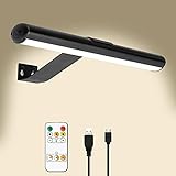 Bilderleuchte LED Batteriebetriebene LED Wandleuchte mit Fernbedienung, 13 Zoll...