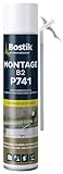 BOSTIK P741 Montage B2 – Einkomponentiger Polyurethanschaum, Zum Montieren, Kleben,...
