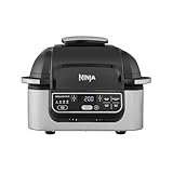 Ninja Foodi Grill & Airfryer, 5,7L Heißluftfritteuse, Air Fryer, spülmaschinenfeste...