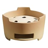 Machtiging Keramischer Holzkohleofen,Kleiner Ton Grillofen,Kleiner Holzkohleofen Aus...