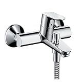 hansgrohe Focus - Badewannenarmatur Aufputz für 2 Verbraucher, Mischbatterie...