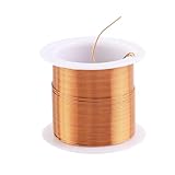 XLANDALYUEFA Schaltungsprototyping-Kabel, Kupferdrahtspule, 10 m blanker Kupferdraht,...