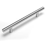 goldenwarm 10 Stück Küchengriffe Schrank Schublade Türgriff Stangengriff LS201BSS128...