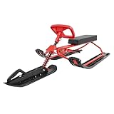 Czyurachel Schlitten Kinder, Lenkschlitten mit Lenkrad, Bob Kinderschlitten mit...