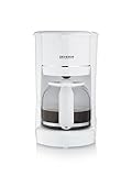 SEVERIN Filterkaffeemaschine mit Glaskanne, Kaffeemaschine mit Permanentfilter, für bis...