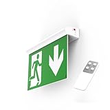VGTECH Dauerlicht LED Notleuchte Notbeleuchtung Exit Notausgang Fluchtwegleuchte...