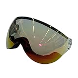 Skihelm-Schutzbrille, integriert, 52–63 cm, Skihelm, Outdoor-Sport, Ski, Skateboard,...