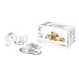 Bosch Zubehör-Set VeggieLove MUZ5VL1, Durchlaufschnitzler inklusive 5 Scheiben...