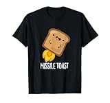 Missile Toast Lustiges Mistelzweig-Wortspiel T-Shirt