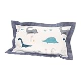 MUSISALY Reisepolsterbezug aus Atmungsaktivem Baumwollgarn mit Praktischem Verdecktem...