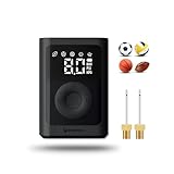 ETENWOLF Elektrische Ballpumpe 0,14-1,17 Bar, Intelligente Luftpumpe Aufblas und...