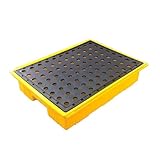 Plattform für industrielle Ölverschüttungen, stapelbare Kunststoffpalette mit...