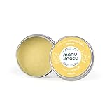 MANU NATU VANILLE Lippenpflege Natürlicher 30 ml Lippenbalsam aus Unraffinierter...