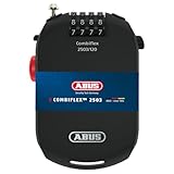 ABUS Spezialschloss Combiflex 2503/120 - Geeignet als Gepäcksicherung, Skischloss,...