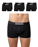 Snocks Boxershorts Herren (6er Pack) Keine Löcher Dank Anti Loch Garantie aus...