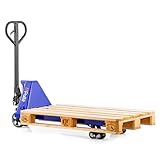 Pallit Hubwagen 2500 kg aus Stahl 1150 mm Gabellänge Five-R Gummirollen Gabelhubwagen...